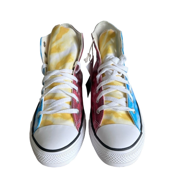 NEW Converse Unisex Chuck Taylor All Star Hi Tie Dye Shoe Size 9 or 11 #527 - Picture 2 of 9